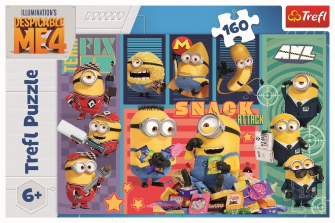 Puzzle 160 pezzi Allegria dei Minions