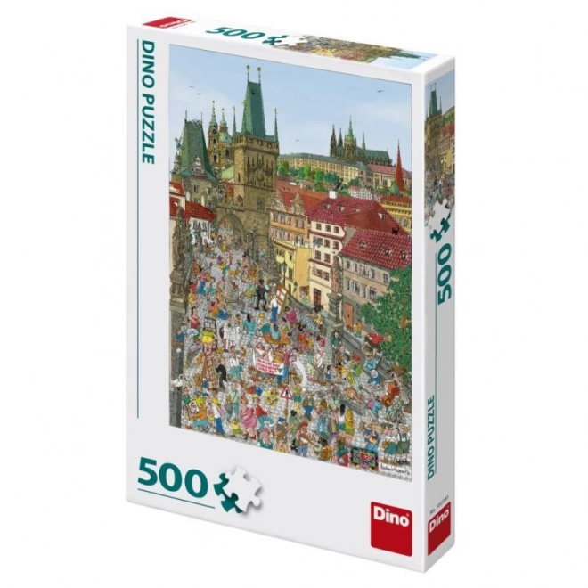 Puzzle Torre Carlo, Praga 500 pezzi