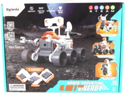 Set educativo spaziale 4in1 ad energia salina, solare ed elettrica