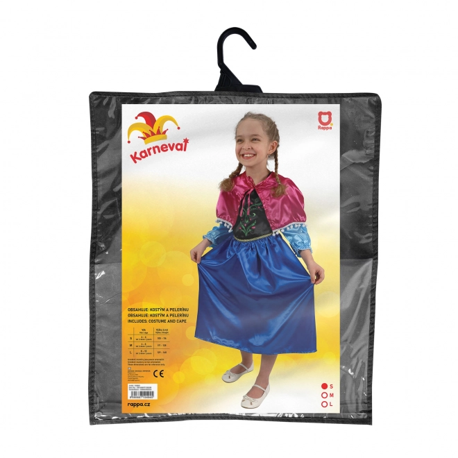 Costume Bambina Principessa Regno Invernale Anna