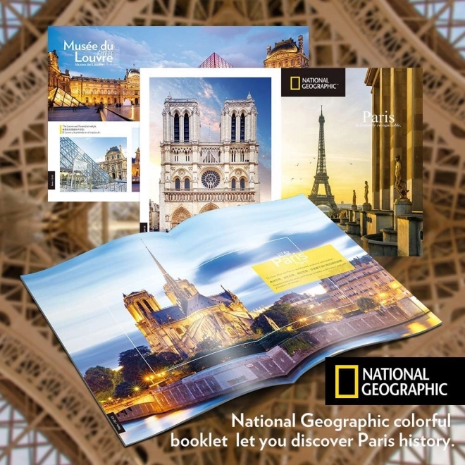 Puzzle 3D Cattedrale di Notre Dame National Geographic