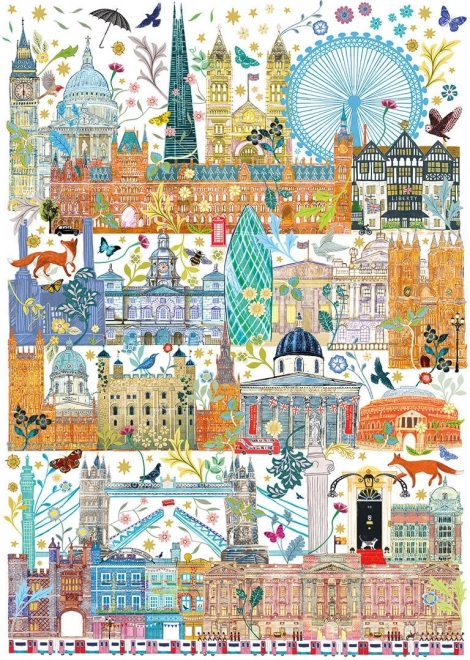 Puzzle panorama di Londra 1000 pezzi