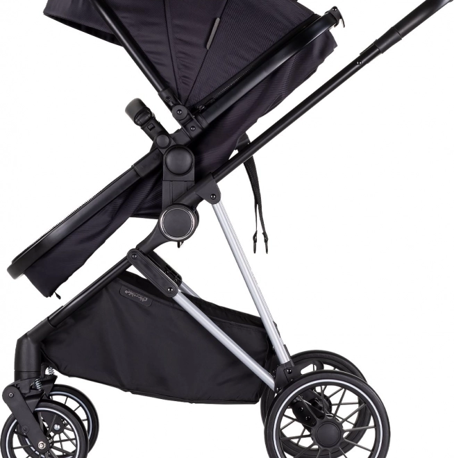Passeggino combinato Aura 2in1 nel colore mora