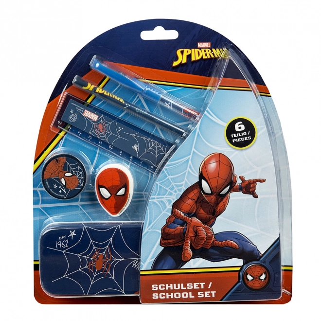 Set scolastico 6 pezzi Spider-Man