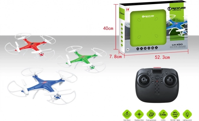 Drone Pioneer con giroscopio a 6 assi e ritorno automatico