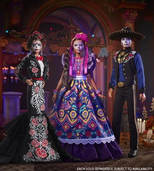 Bambola da collezione Ken Dia De Muertos 2022 di Barbie Signature