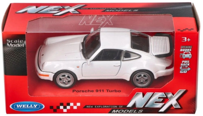 Modello in metallo di Porsche 911 Turbo scala 1:36