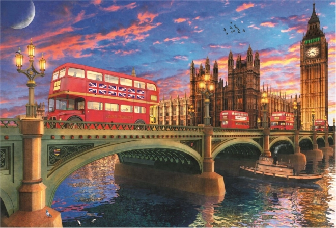 Puzzle TREFL Palazzo di Westminster, Big Ben 501 pezzi in legno