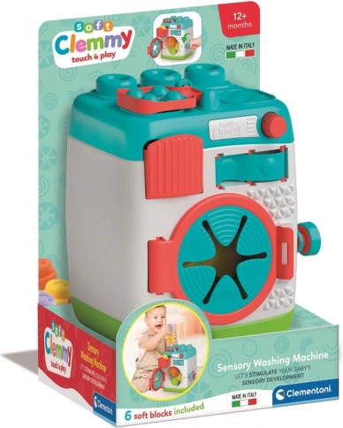 Lavatrice sensoriale Clemmy – sorter di blocchi CLEMENTONI