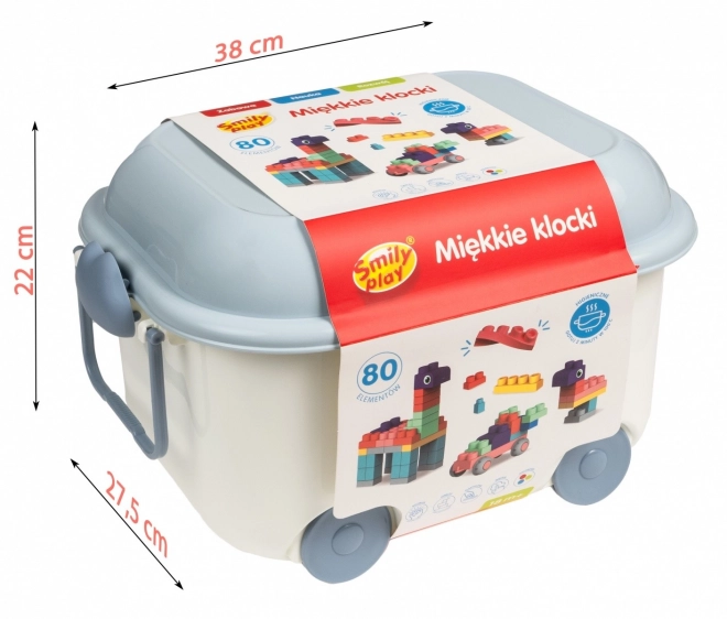 Blocchi morbidi 80 pezzi