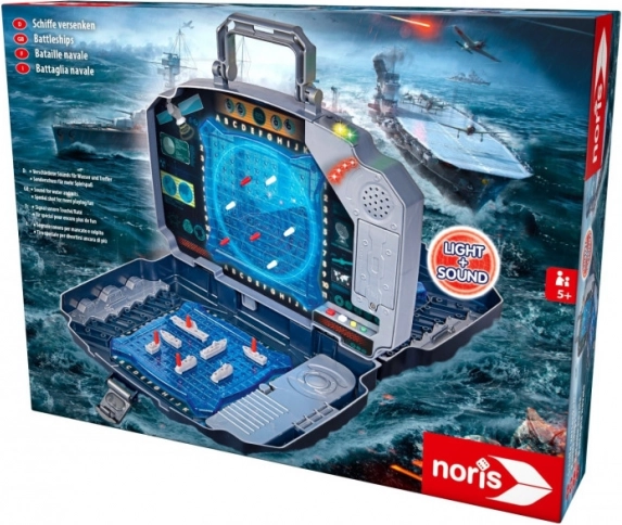 Gioco elettronico Battaglia Navale con effetti luminosi e sonori
