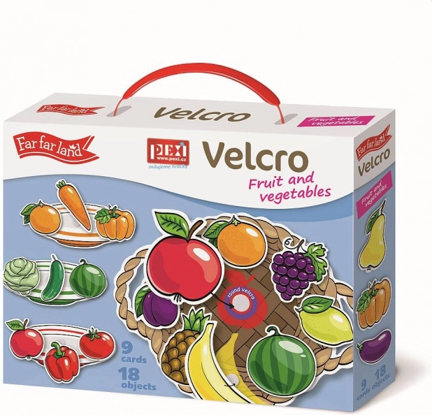 Pexi Velcro puzzle Frutta e verdura