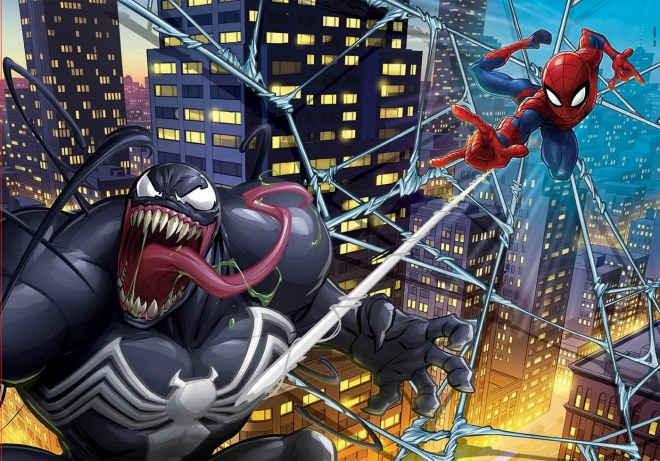 Puzzle Spiderman e Venom 200 pezzi