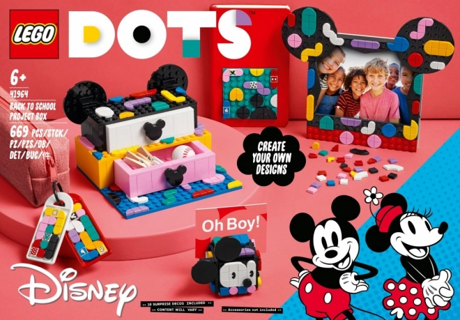 Lego Dots - Set scolastico Topolino e Minnie