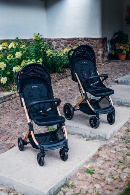 Passeggino sportivo MoMi Estelle Dakar leopard grigio