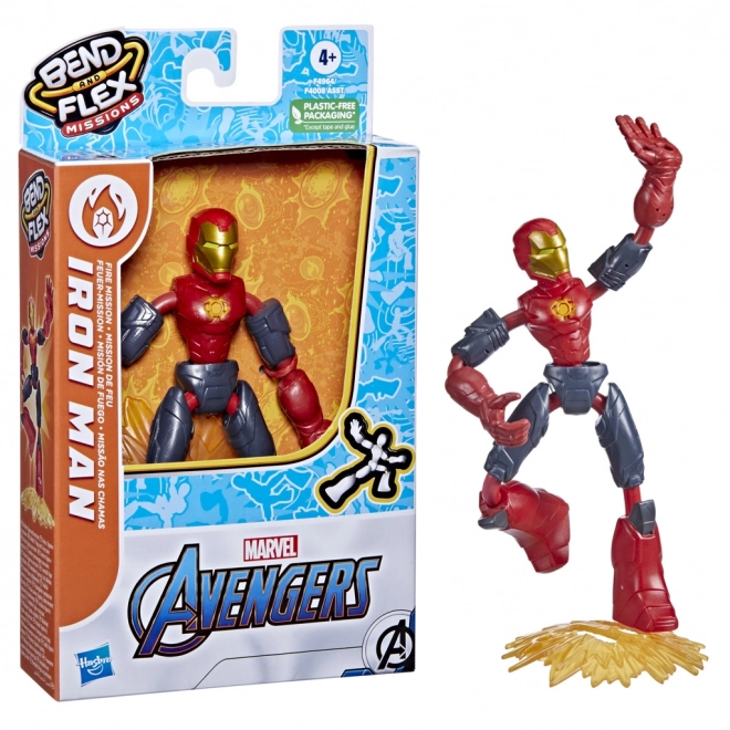 Personaggi snodabili Avengers Bend and Flex