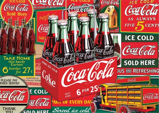 Puzzle classico Coca-Cola 1000 pezzi