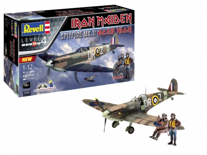 Modello Iron Maiden Spitfire MK.II Aces High