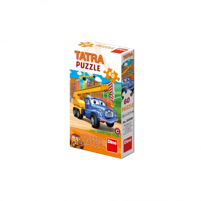 Puzzle Tatra Camion Giallo 60 Pezzi