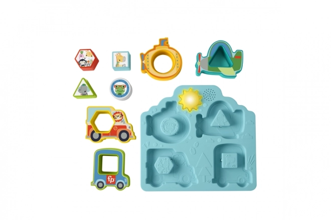 Puzzle Veicoli e Forme Fisher-Price Luci e Suoni