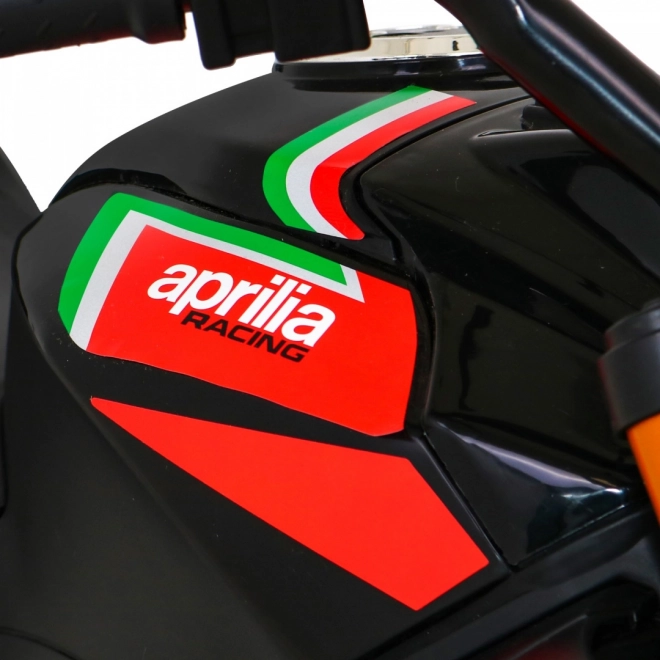 Moto a batteria per bambini Aprilia Tuono V4 nero