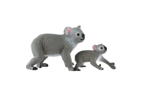 Koala con cucciolo set di figurine in plastica