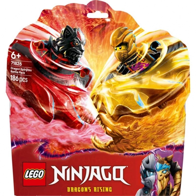 Zechi NINJAGO Smocze Spinjitzu - Set da battaglia