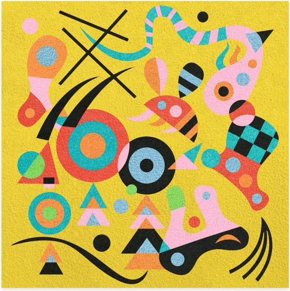 Set di creazione ispirato a Wassily Kandinsky