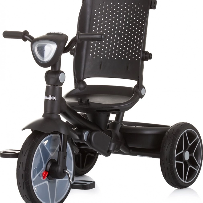 Chipolino triciclo con tettoia e box musicale Derby 2 in 1 Obsidian