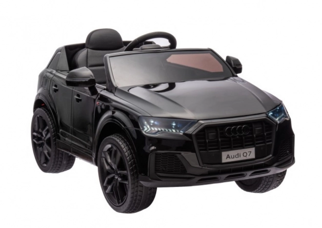 Auto elettrica per bambini Audi Q7 nero lucido