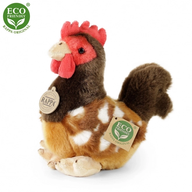 Peluche gallina ecologica 18 cm