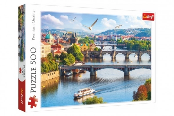 Puzzle Ponti di Praga Repubblica Ceca 500 Pezzi