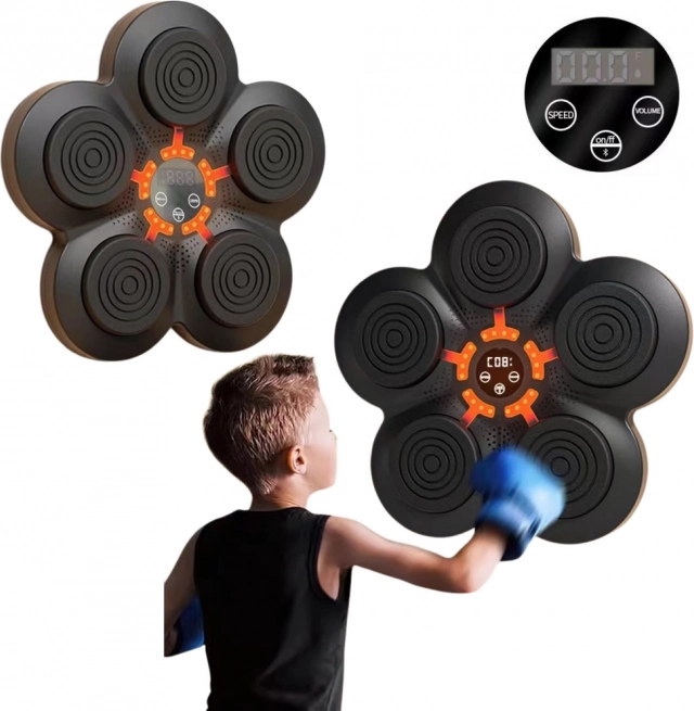 Macchina Per Boxare Da Muro Musicale con Luci LED