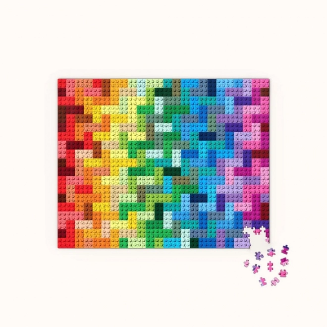 Puzzle LEGO arcobaleno 1000 pezzi