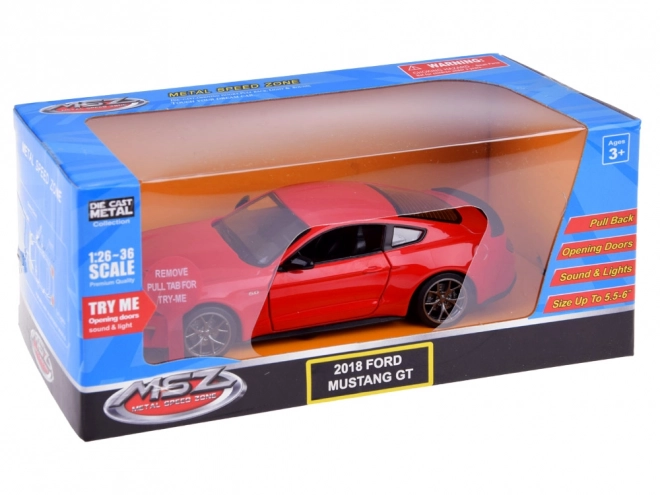 Auto in metallo Ford Mustang GT Scala 1:34