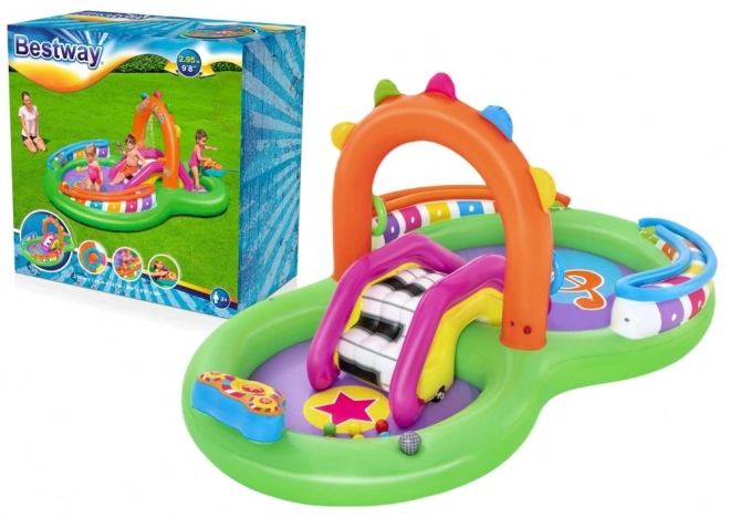 Centro giochi gonfiabile 2.95m x 1.90m x 1.37m