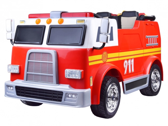 Camion dei pompieri per bambini a batteria con telecomando