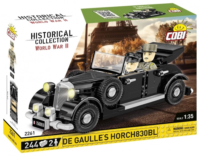 Auto Storico Horch 830 BL di Charles De Gaulle