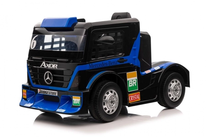 Auto elettrica per bambini Mercedes Blu