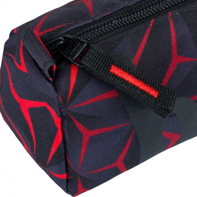 Astuccio per studenti Red Polygon