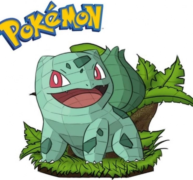 Puzzle 3D Pokémon Bulbasaur di 4D Puzzle