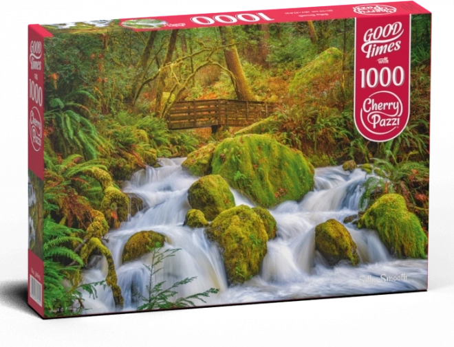 Puzzle Cascata nella Foresta 1000 Pezzi