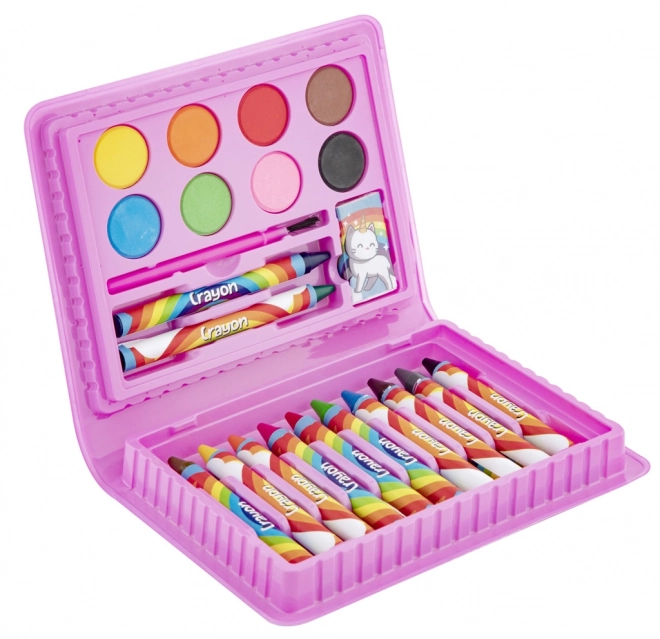 Set artistico 22 pezzi Unicorni