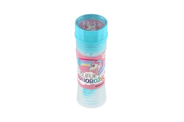 Bolle di sapone unicorno 11 cm con puzzle