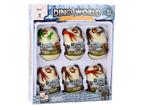Dino World: 6 uova da scavo