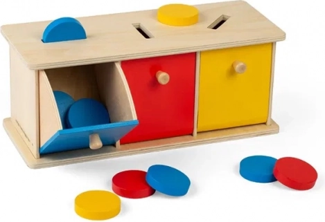 Bigjigs Toys scatola di smistamento colori