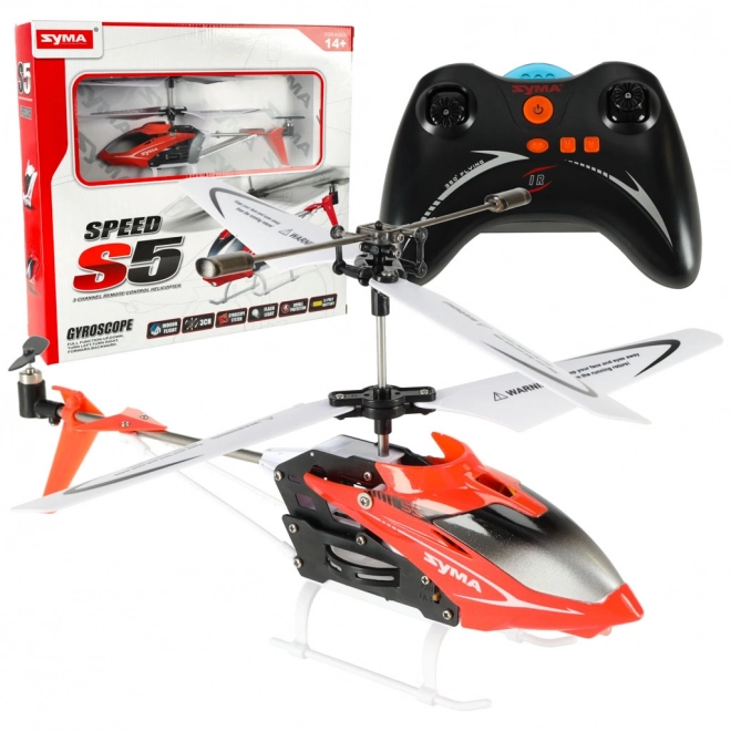 Elicottero telecomandato RC Syma S5 rosso – arancione