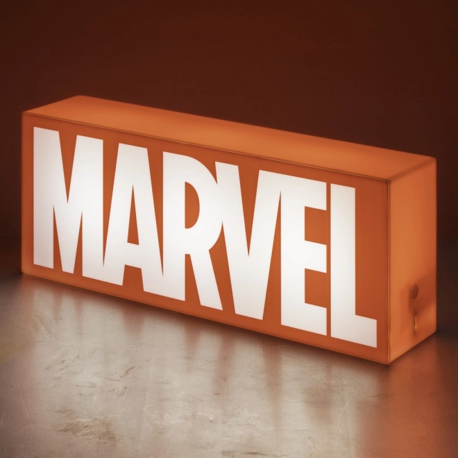 lampada logo Marvel