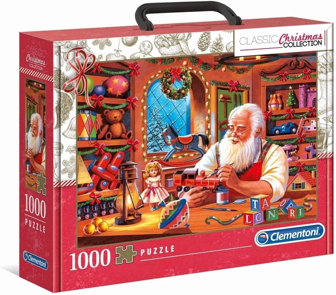 Puzzle Clementoni Collezione Natalizia: Officina di Babbo Natale