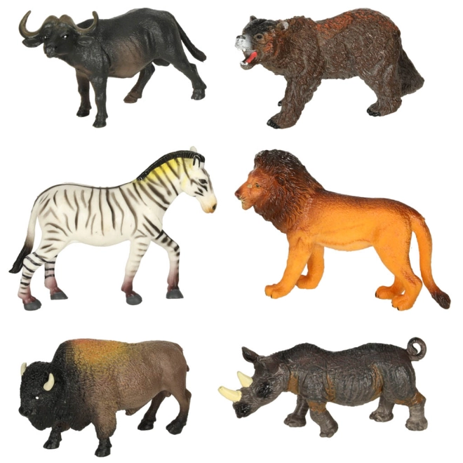 Figurine realistiche in gomma dura